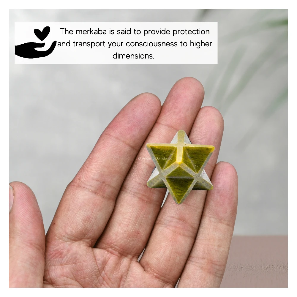 Vesuvianite Merkaba (15-20 mm)