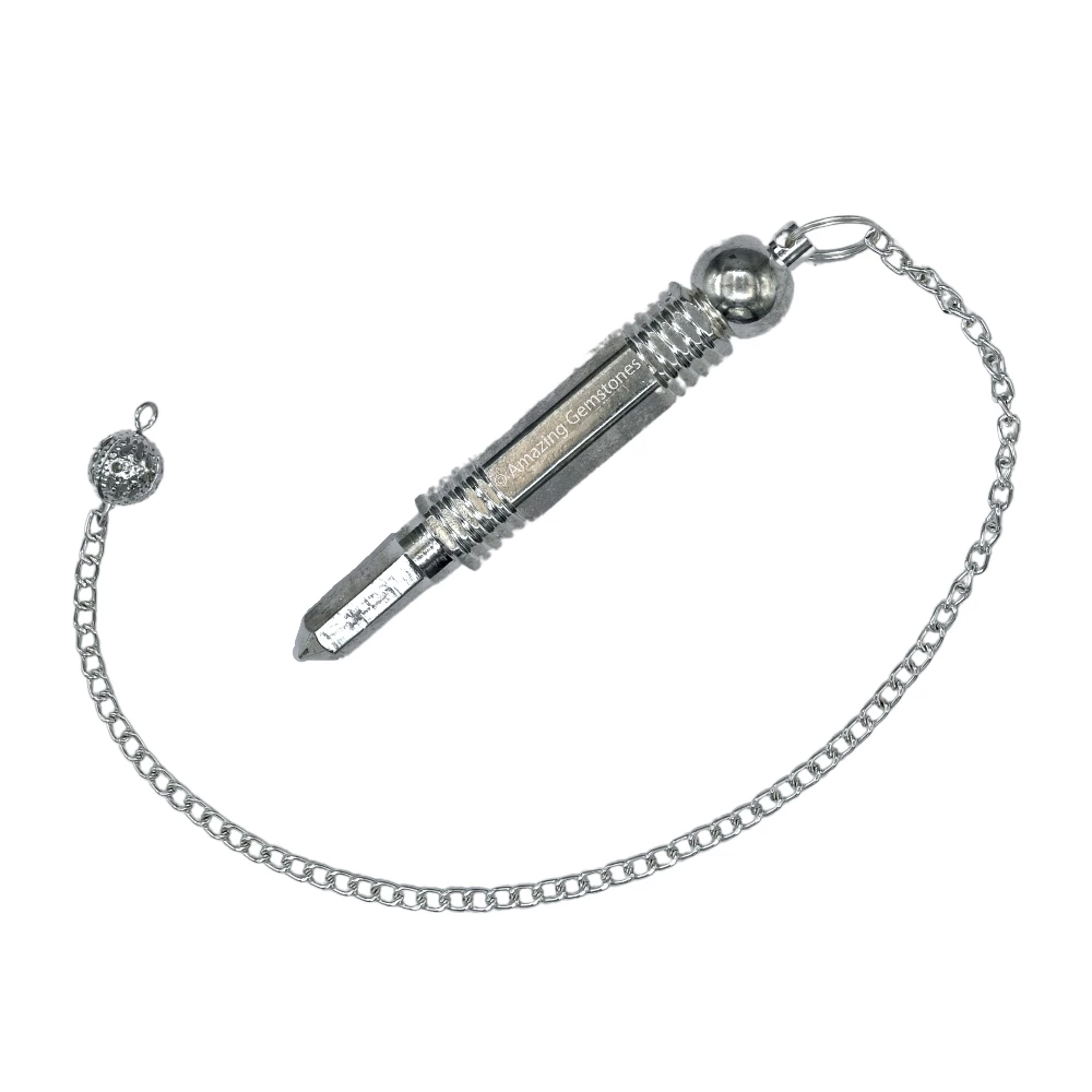 Copper Metal Pendulum - Silver 3 Piece (MP73)
