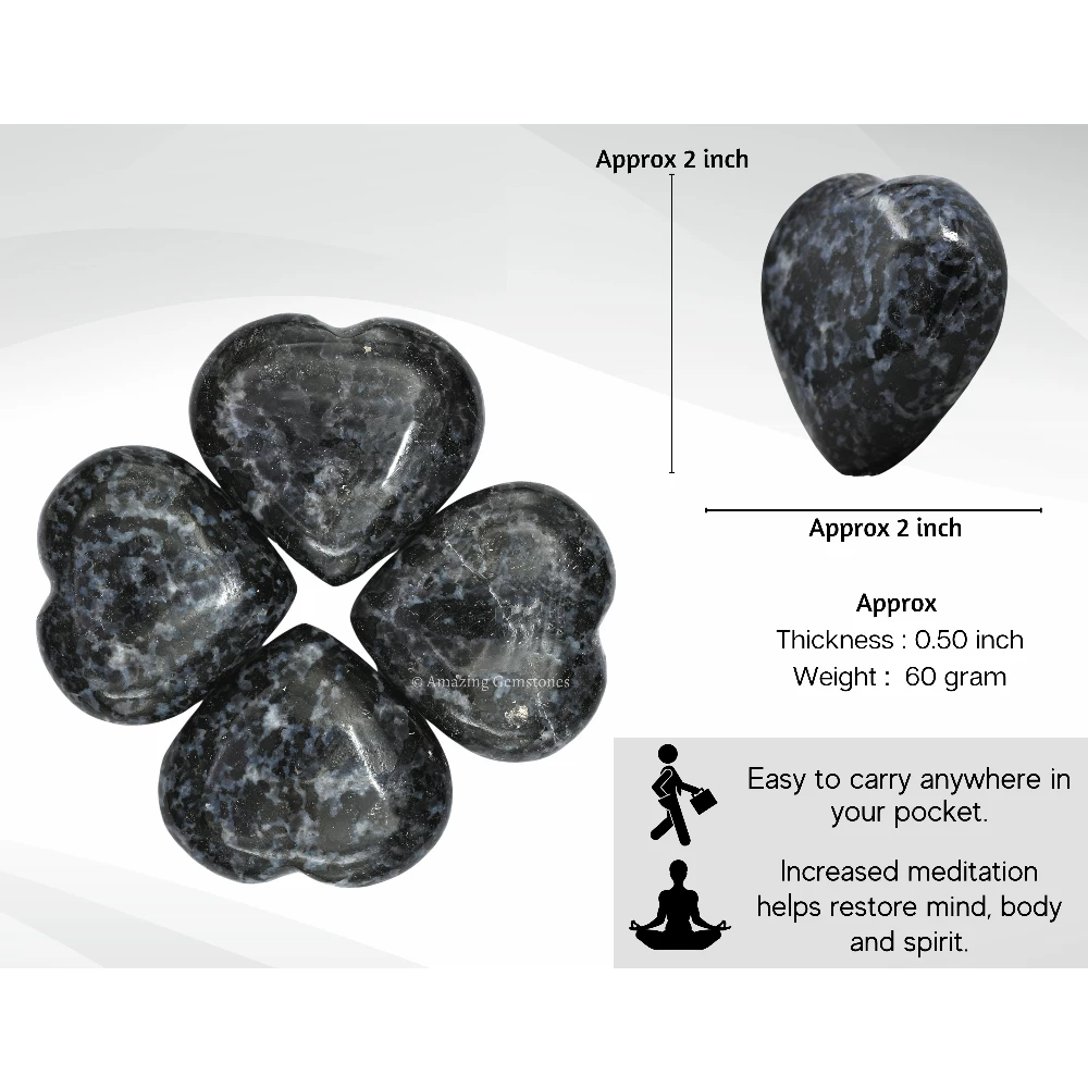 Indigo Gabbro Heart