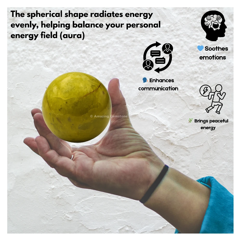 Green Opal Sphere (2 Inch)