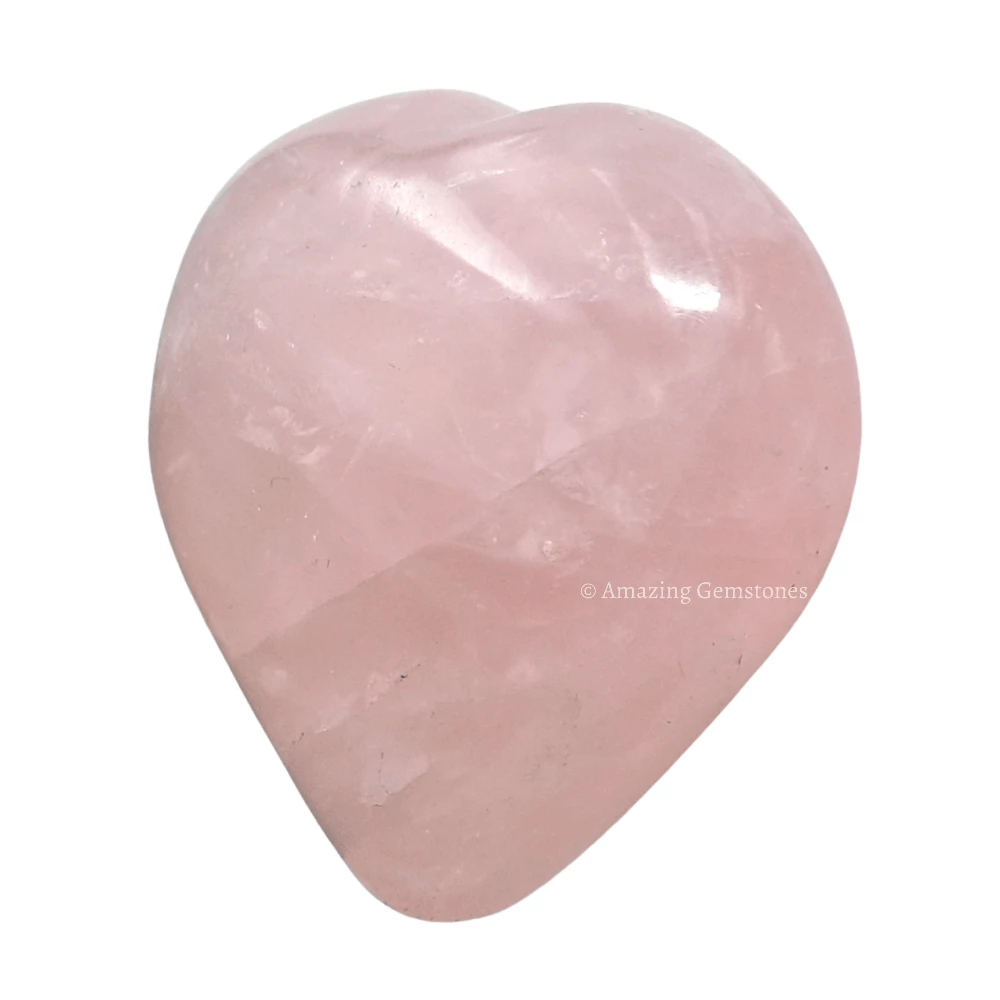 Rose Quartz Heart
