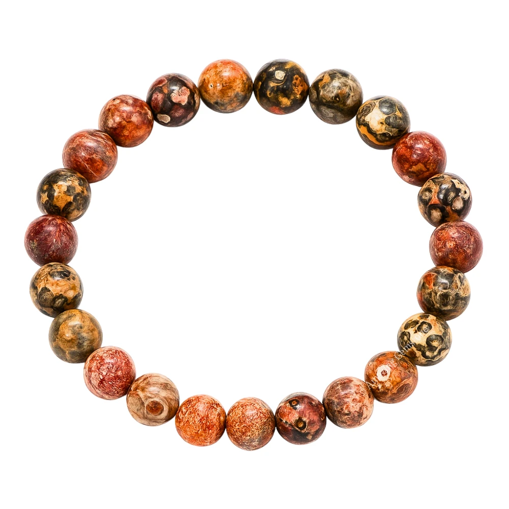 Leopard Jasper Bracelet (Strechable)