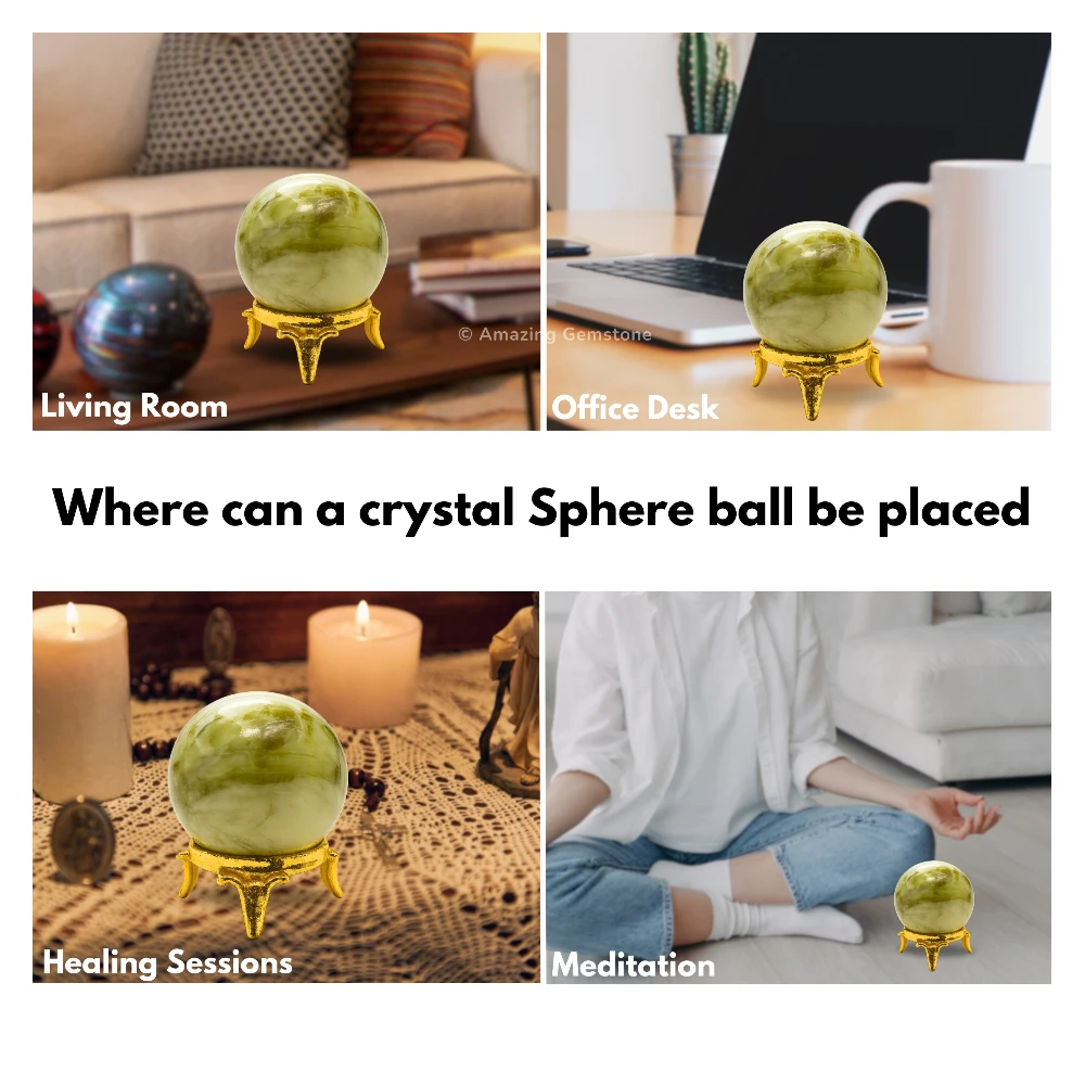 Serpentine Sphere (2 Inch)