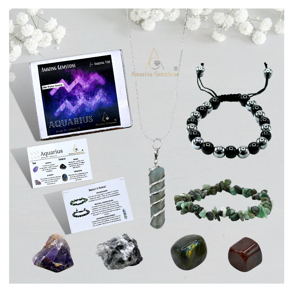 Crystals for Aquarius (Premium Set)