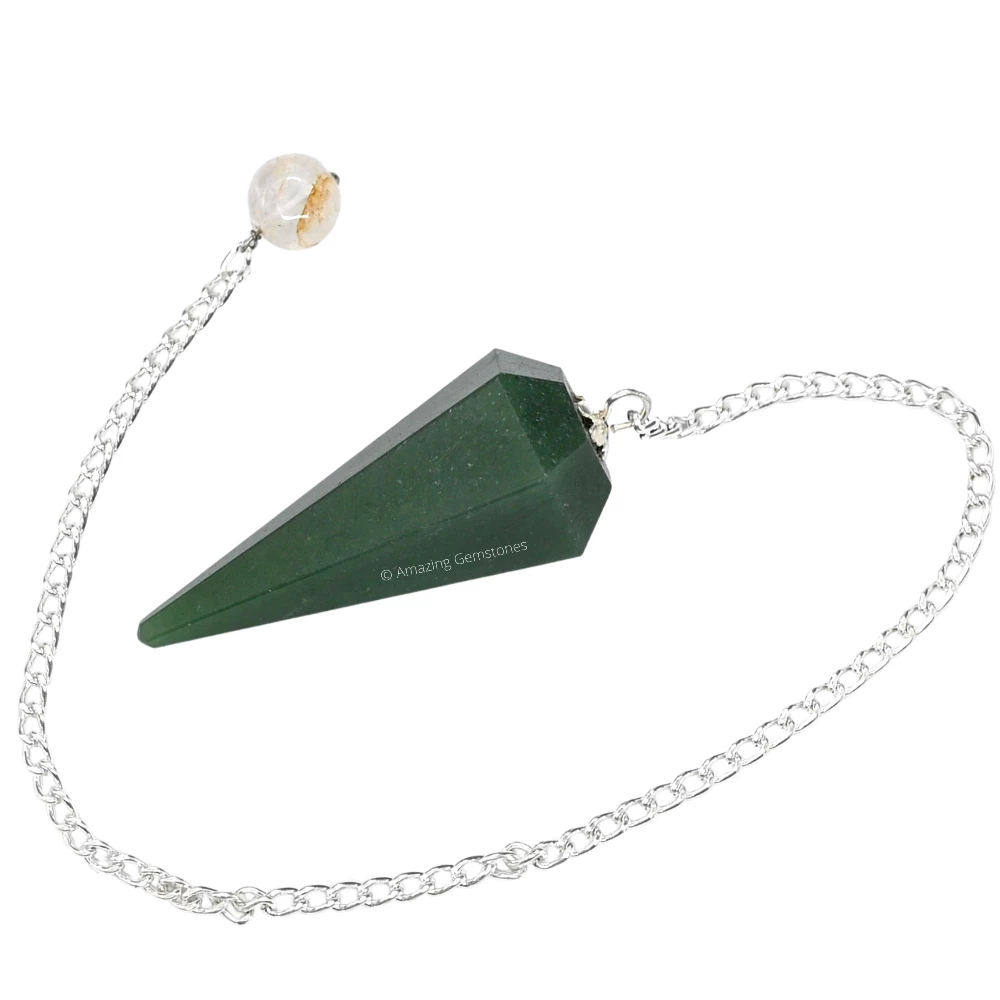 Green Aventurine Pendulum (Dark)