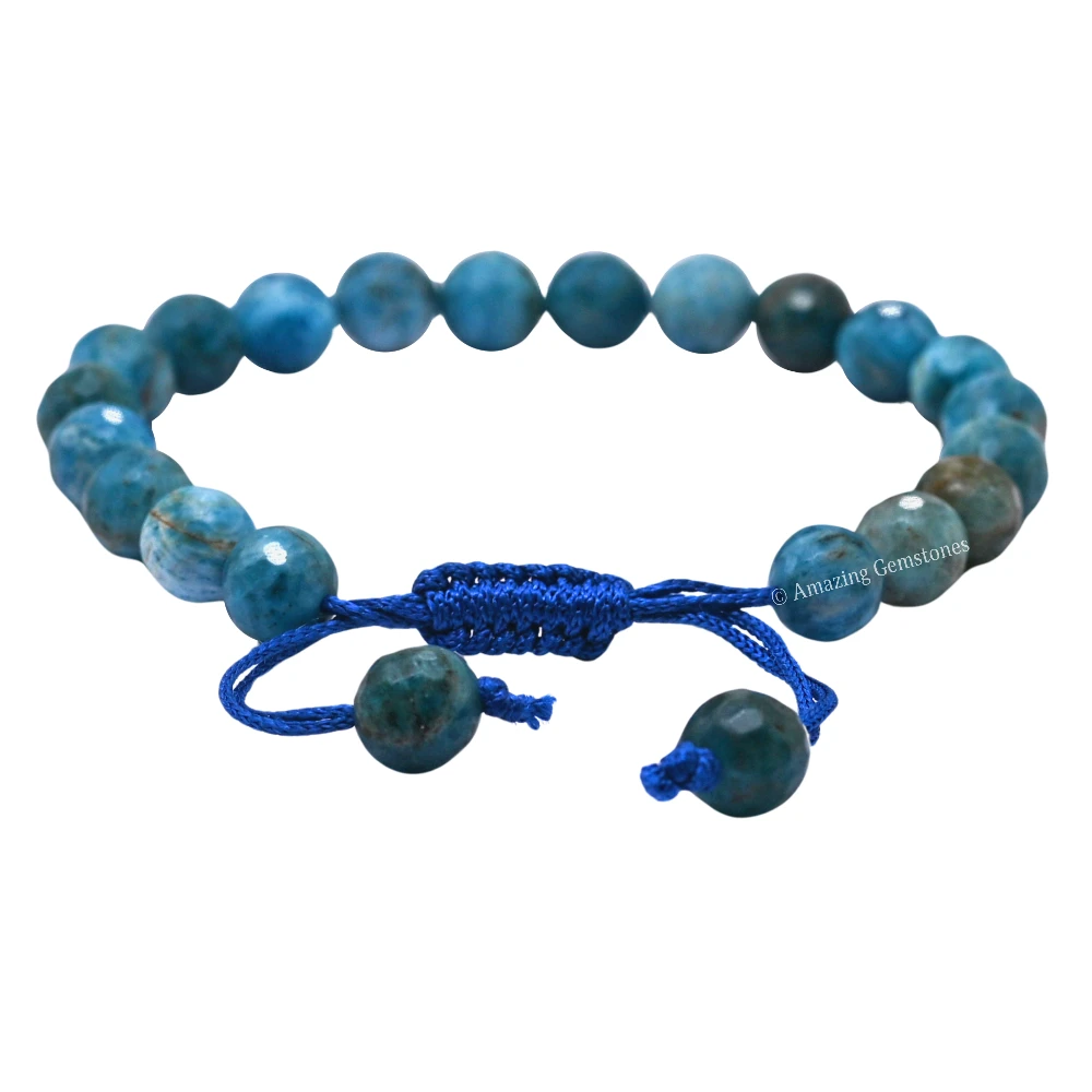 Apatite Bracelet (Faceted) (Adjustable)