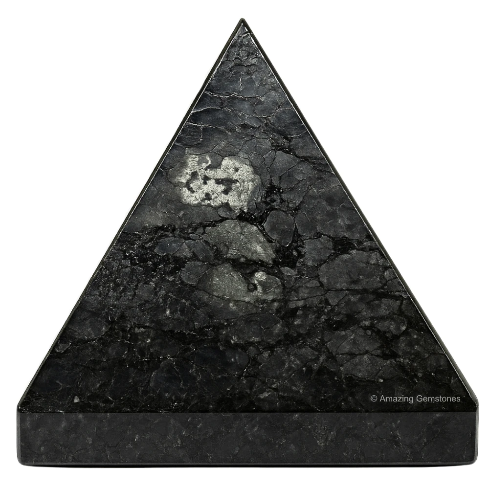 Nuummite Pyramid (2 Inch)