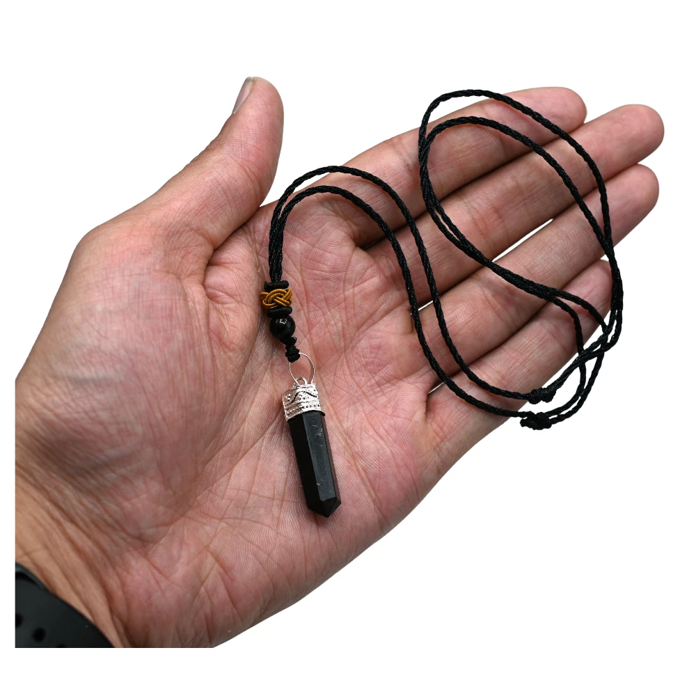Shungite Necklace - Cap Pencil