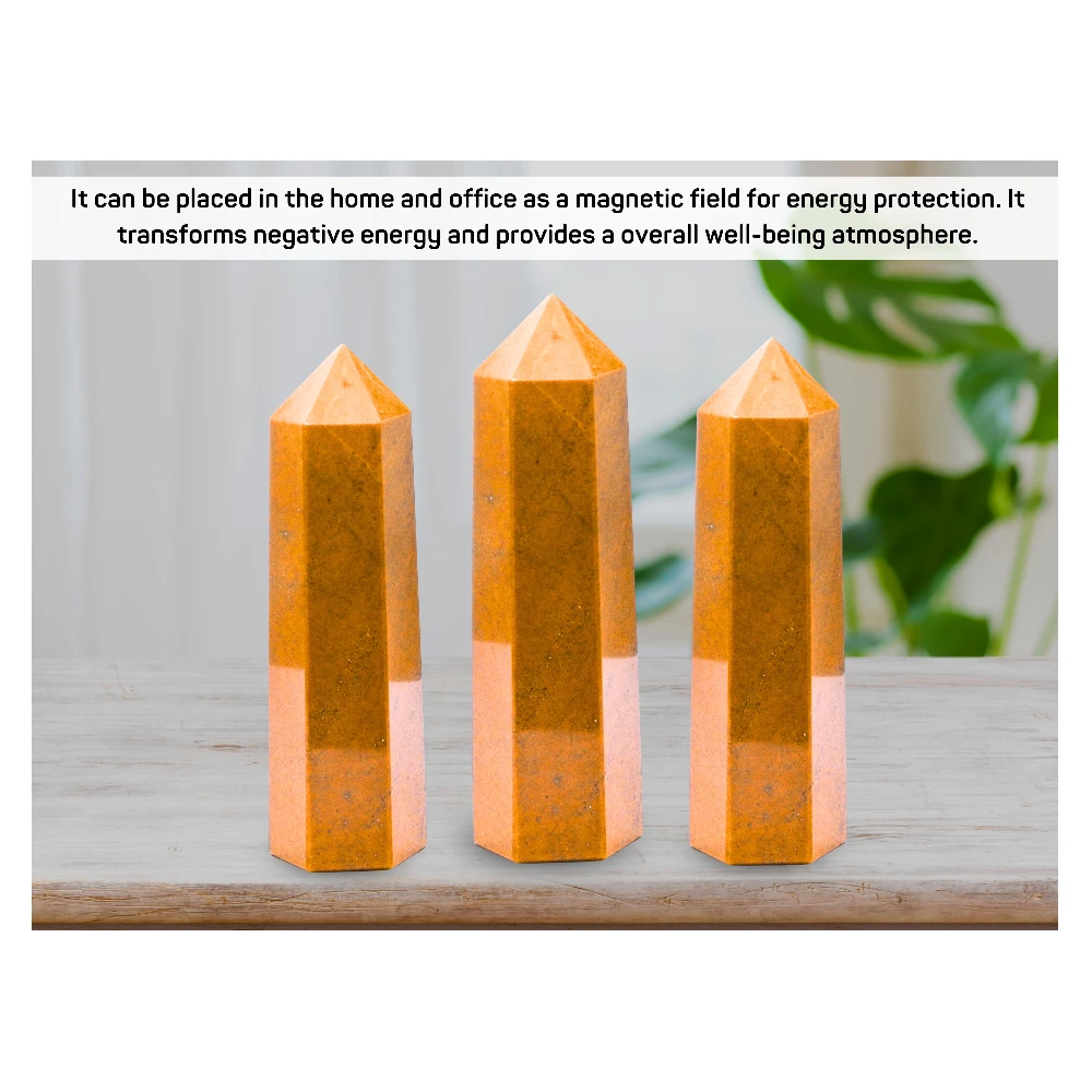 Yellow Jasper Tower (5.5" to 6" Inch)