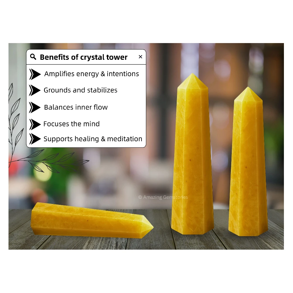 Yellow Aventurine Tower (2" to 3" INCH)