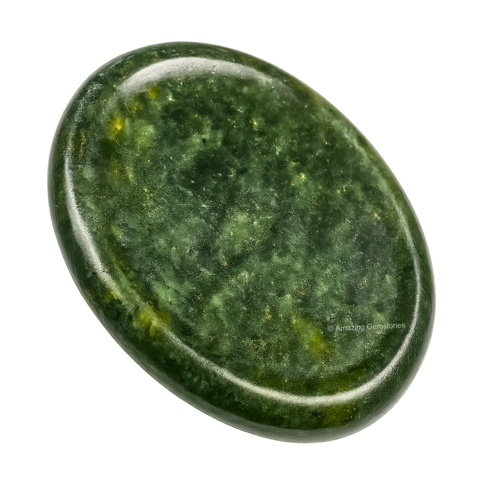 Green Jade Worry Stone