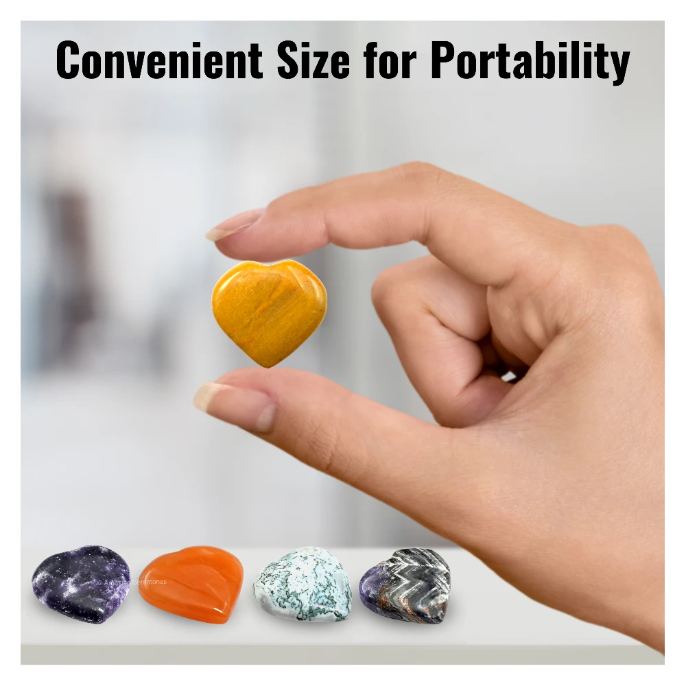 Pack of 11 Crystal Hearts