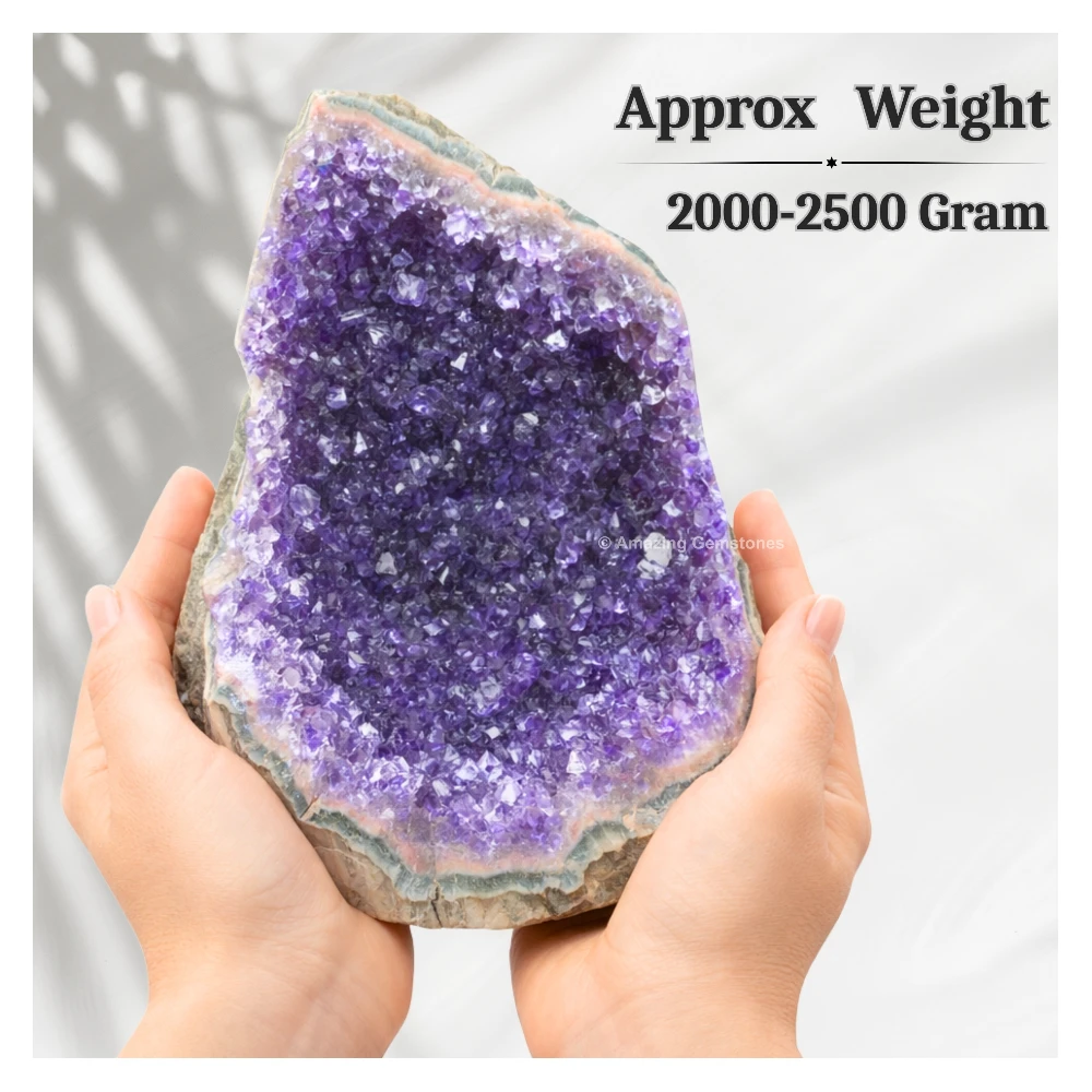 Amethyst Cluster - 2-2.5 Kg