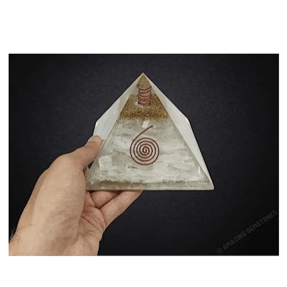 Selenite Orgone Pyramid (Extra Large)
