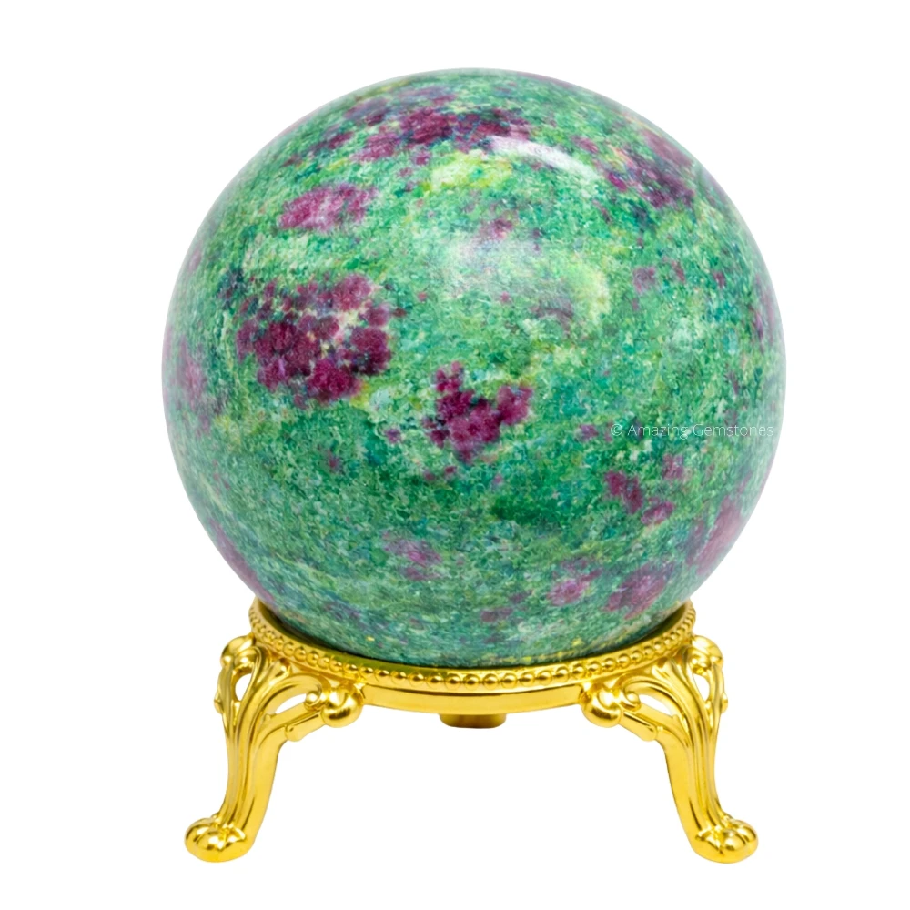 Ruby Fuchsite Sphere (1.5 Inch)