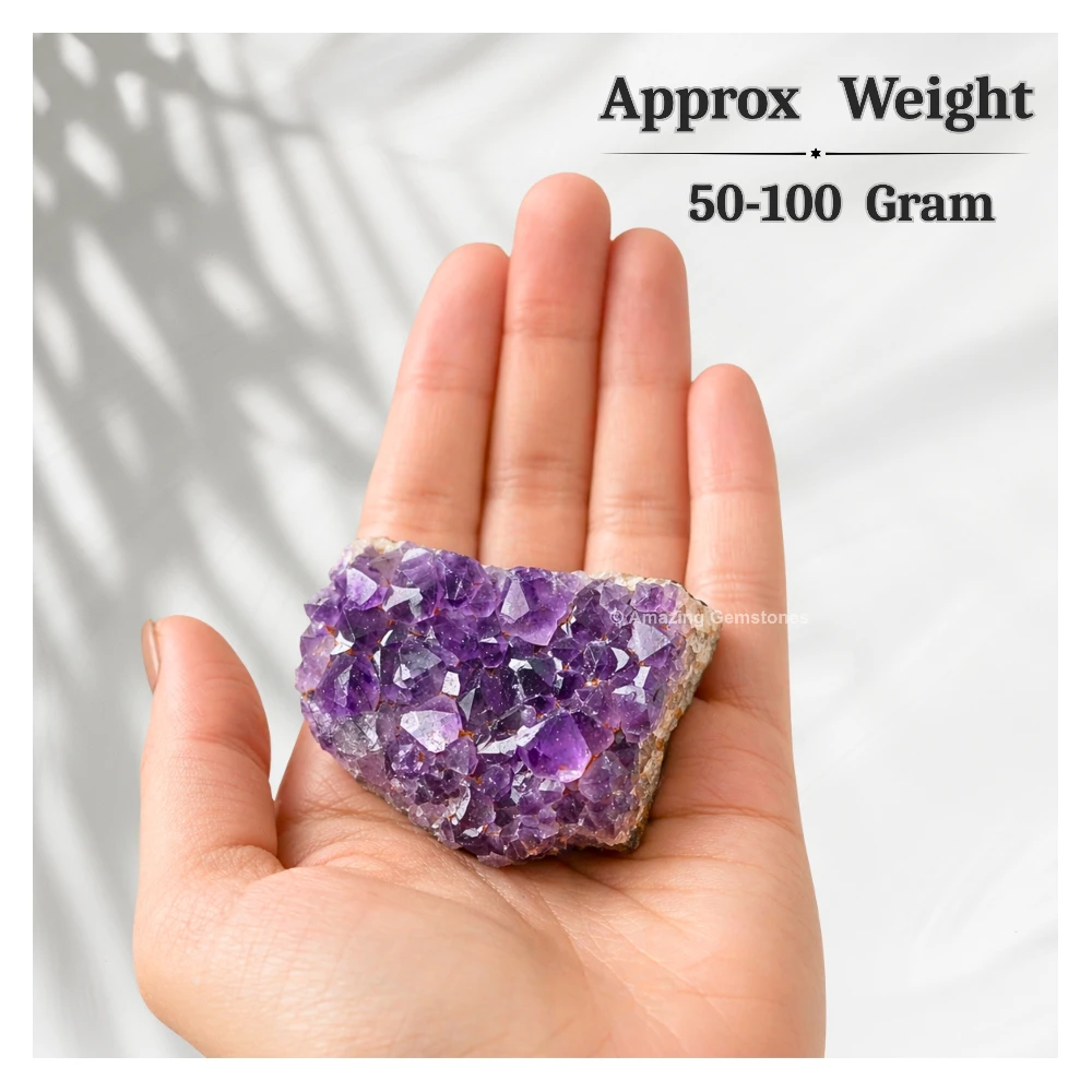 Amethyst Cluster - 50-100 Gram