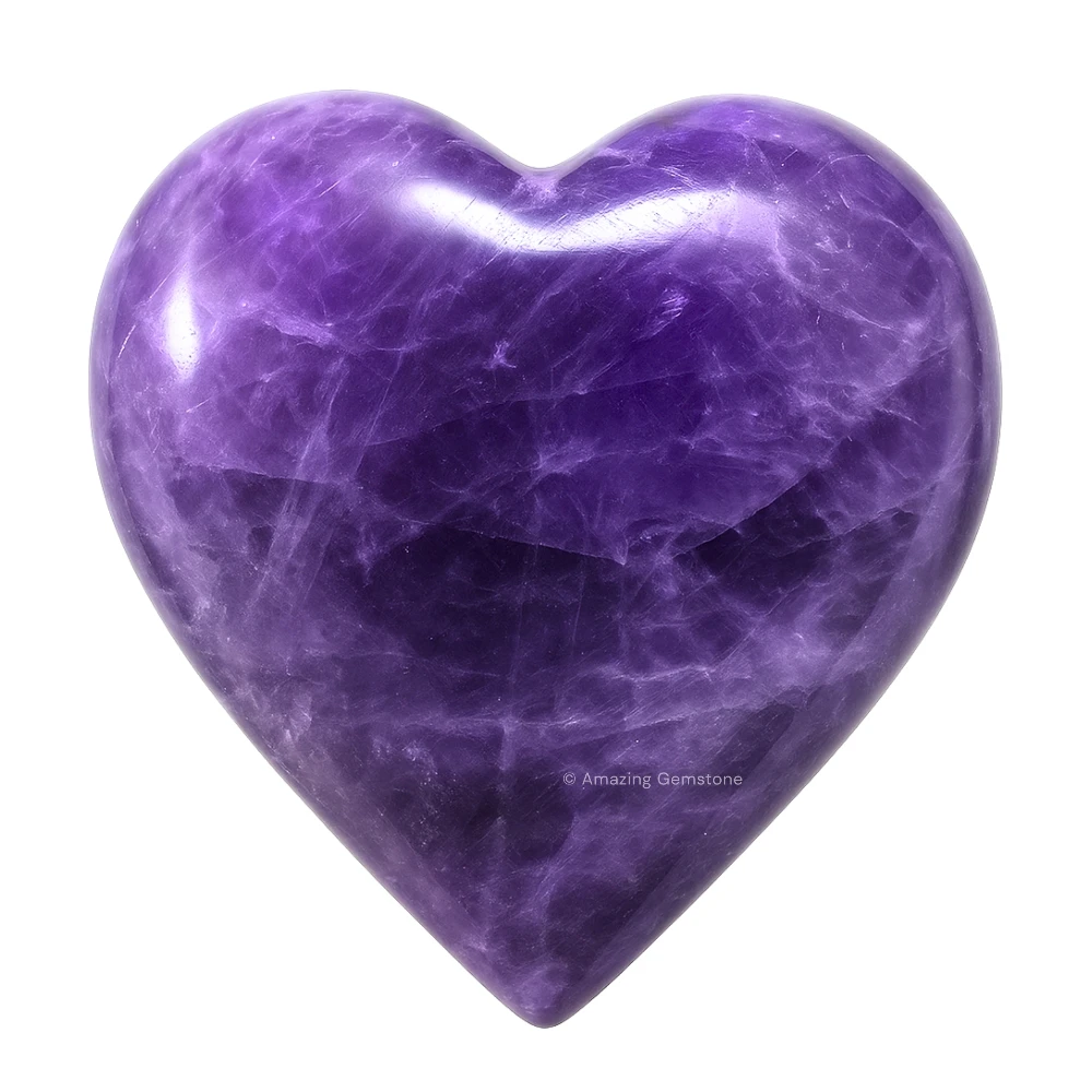Amethyst Heart