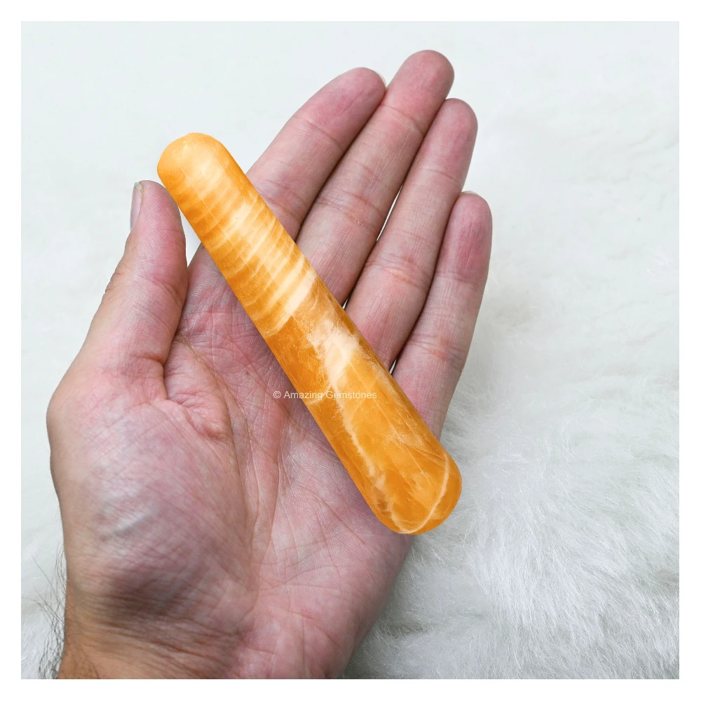 Yellow Calcite Wand