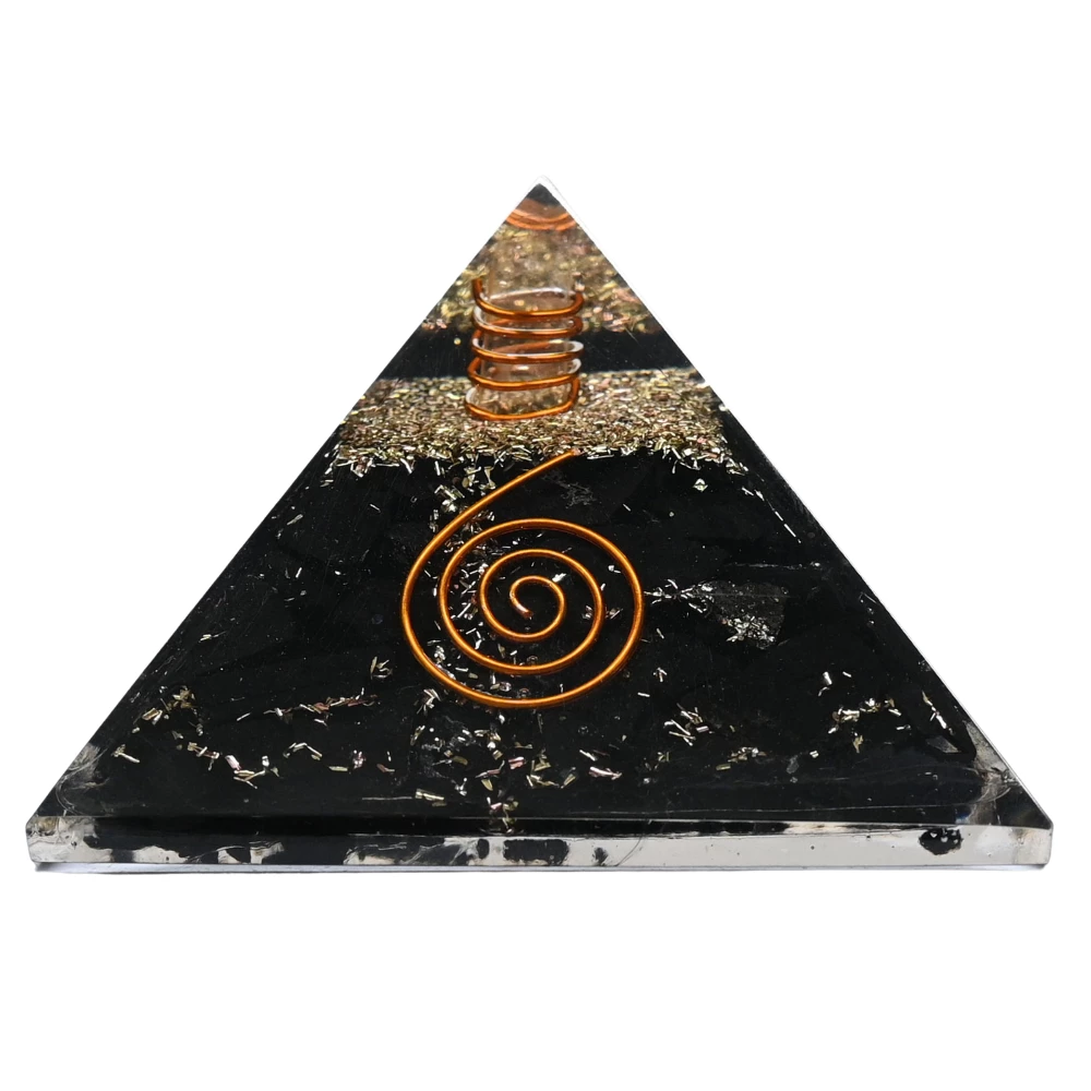 Black Tourmaline Orgone Pyramid