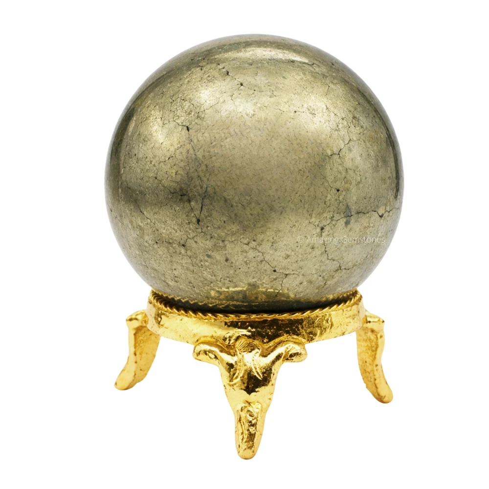 Pyrite Sphere (1.5 Inch)