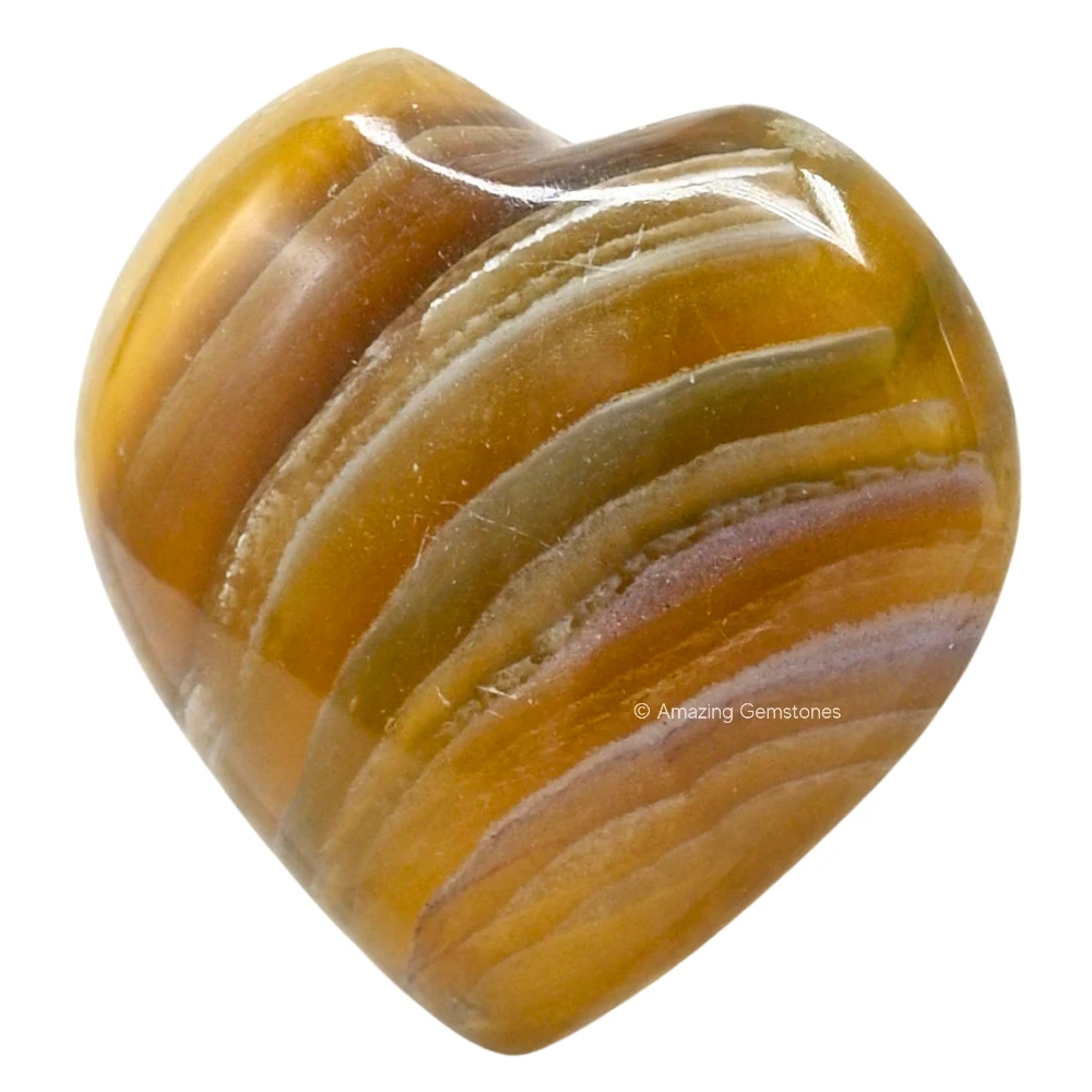 Fluorite Heart