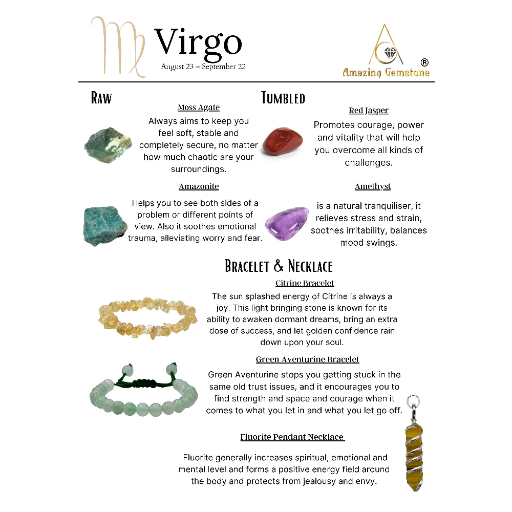 Crystals for Virgo (Premium Set)