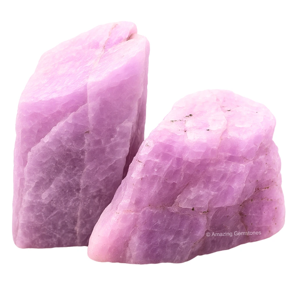 Kunzite Raw Crystals (2 Pieces)