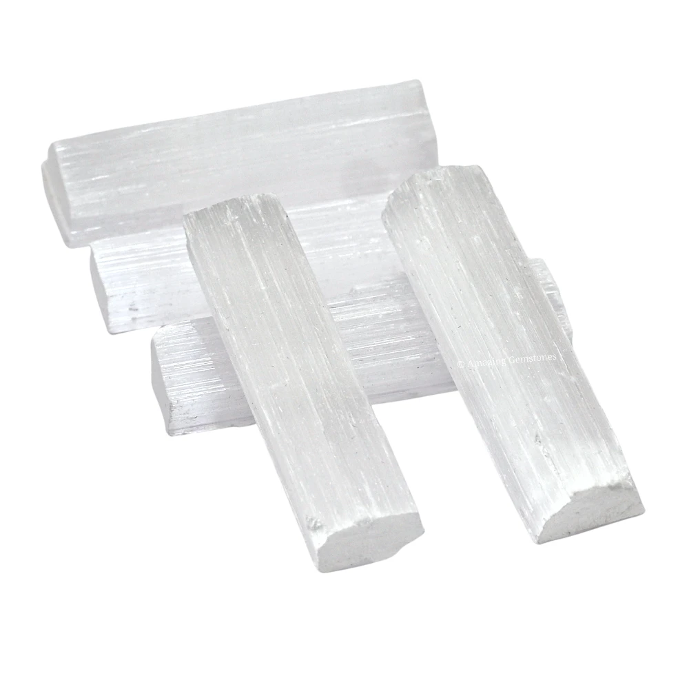 Selenite Charging Stick for Crystals - 2 Inch