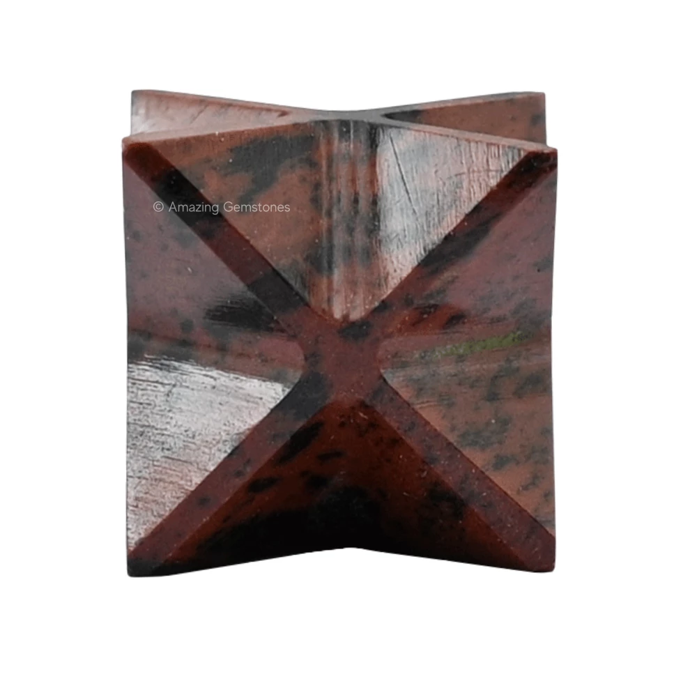 Mahogany Obsidian Merkaba (15-20 mm)