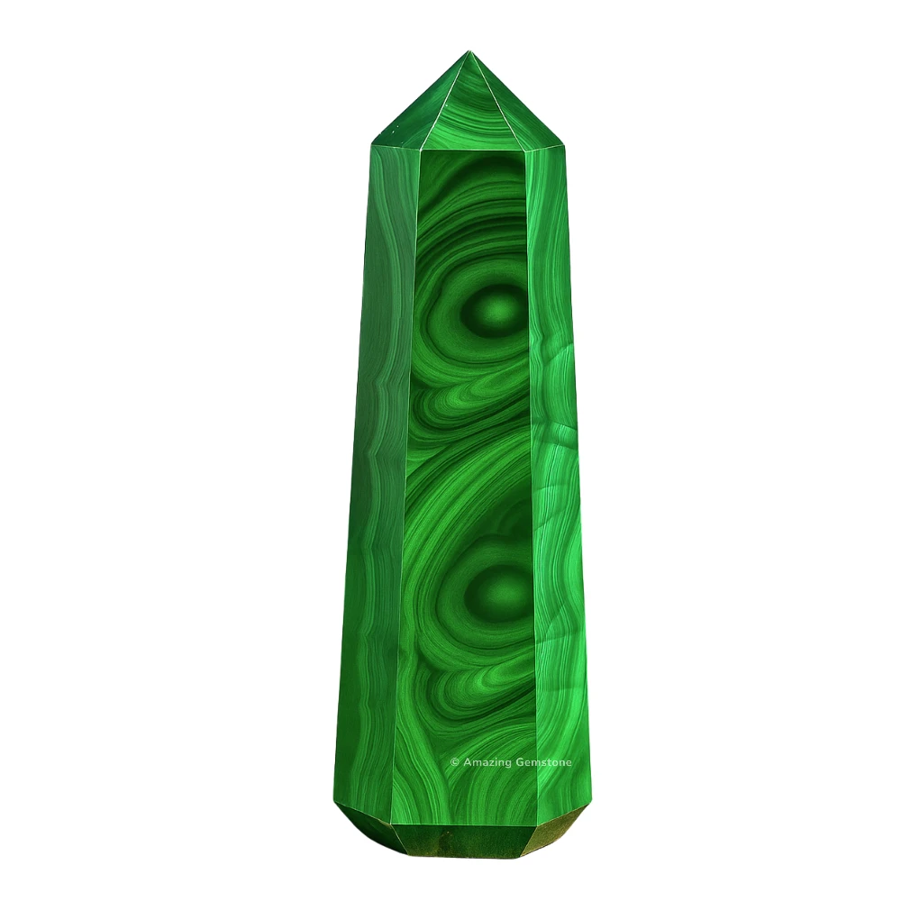 Malachite Tower (5.5" to 6" inch)
