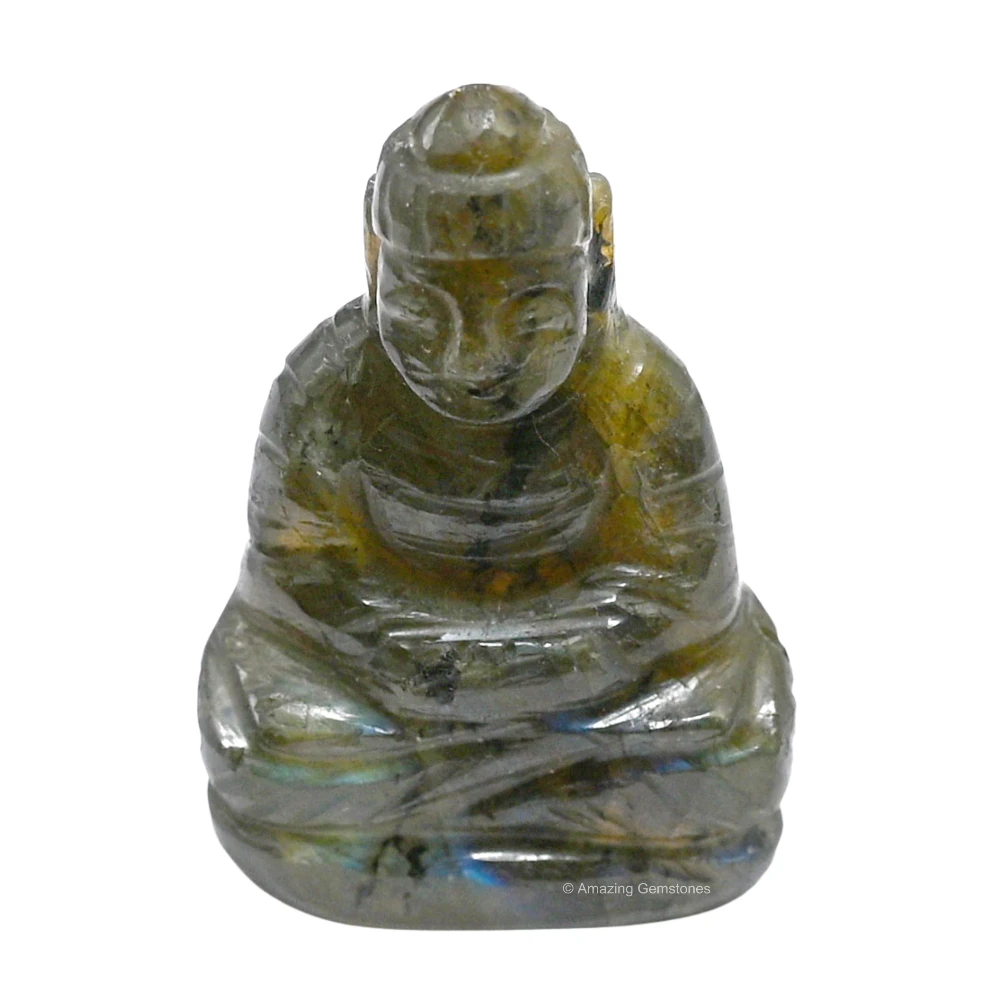 Labradorite Buddha Statue
