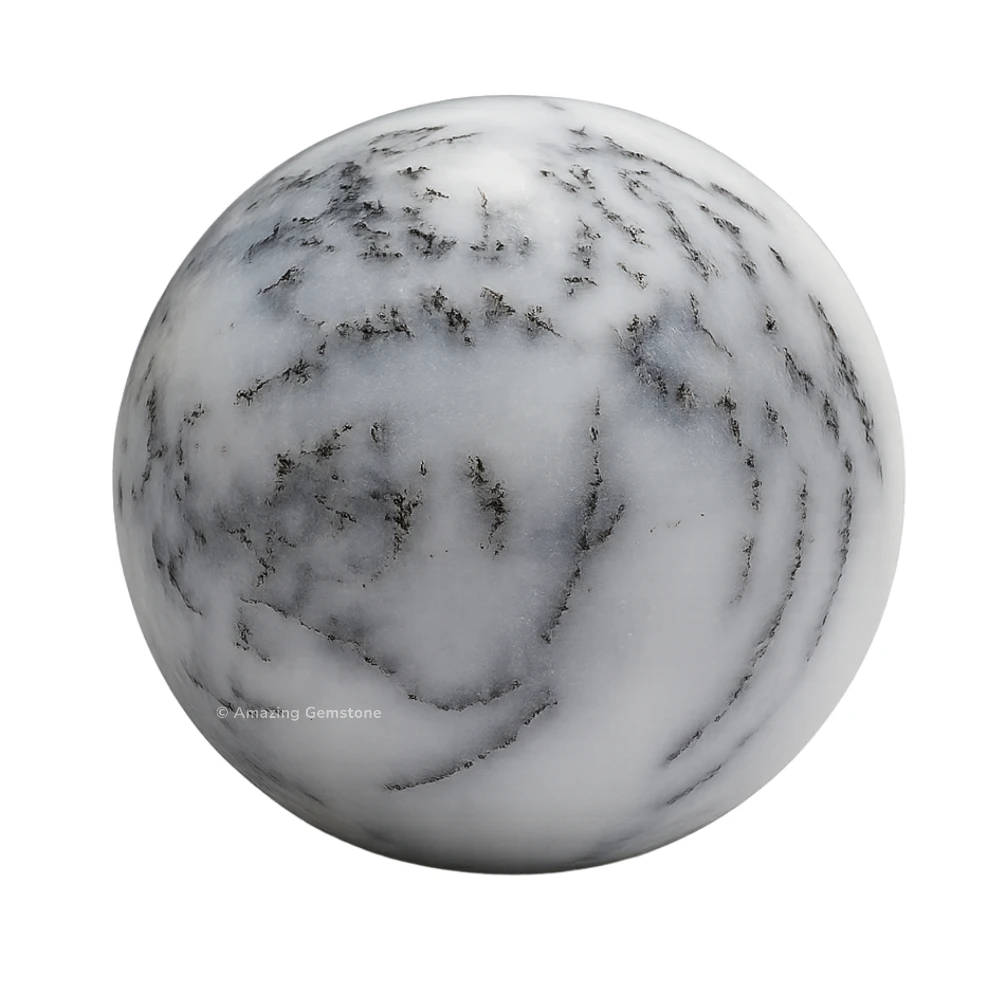 Dendrite Opal Sphere (1.5 Inch)