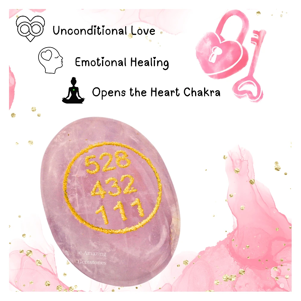 Rose Quartz Zibu Stone (Oval)