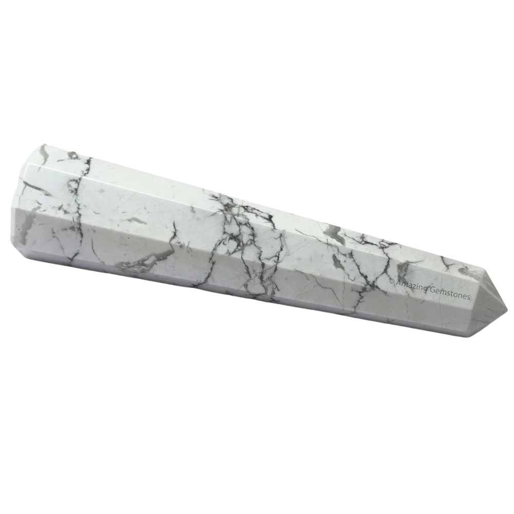 Howlite Tower (3-4 Inch)