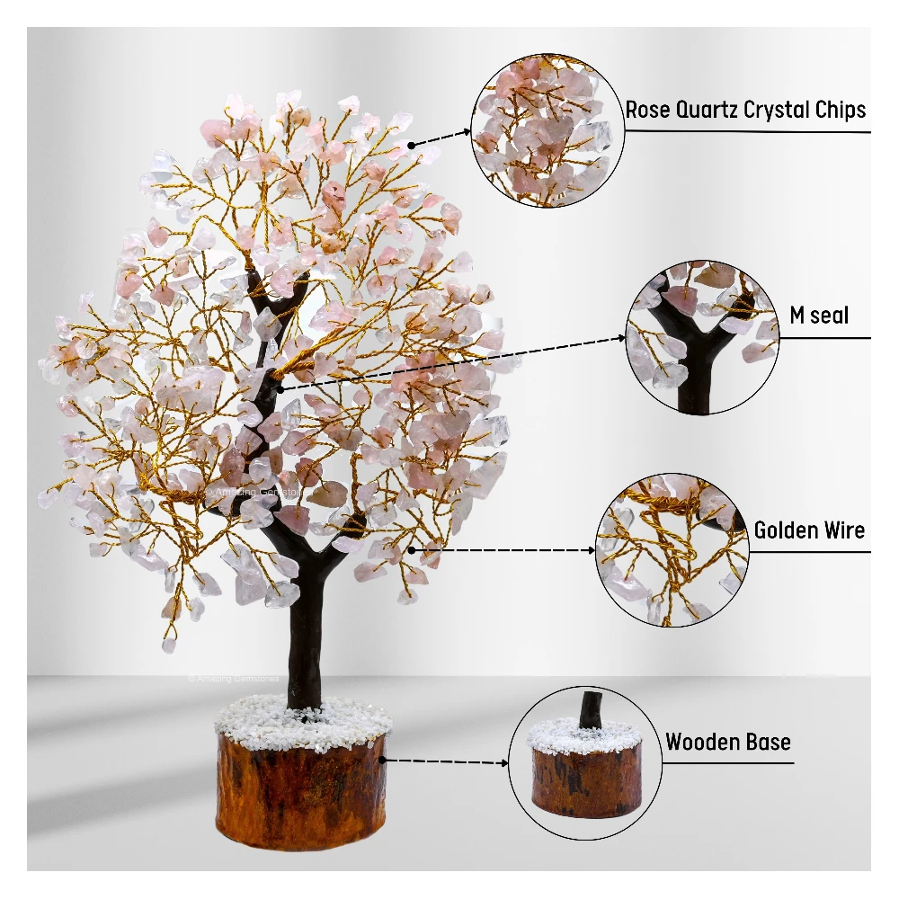 Rose Quartz Tree (200 Beads)