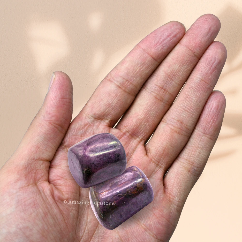 Tumbled Ruby Crystals Stones (1 oz)