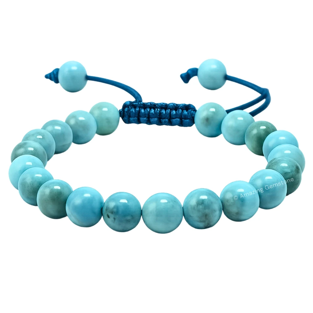Larimar Bracelet (Adjustable)