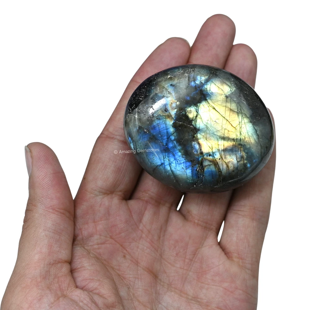 Labradorite Palm Stone (Large)