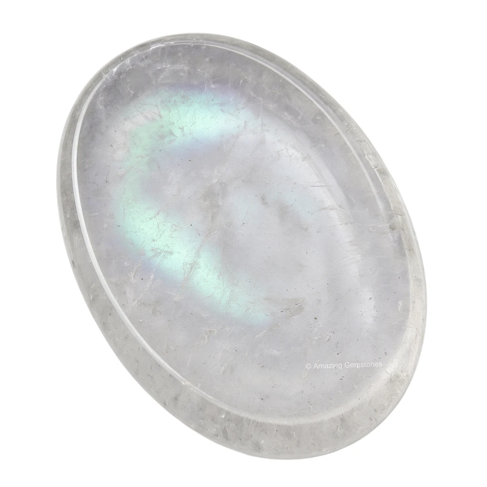 Angel Aura Quartz Worry Stone