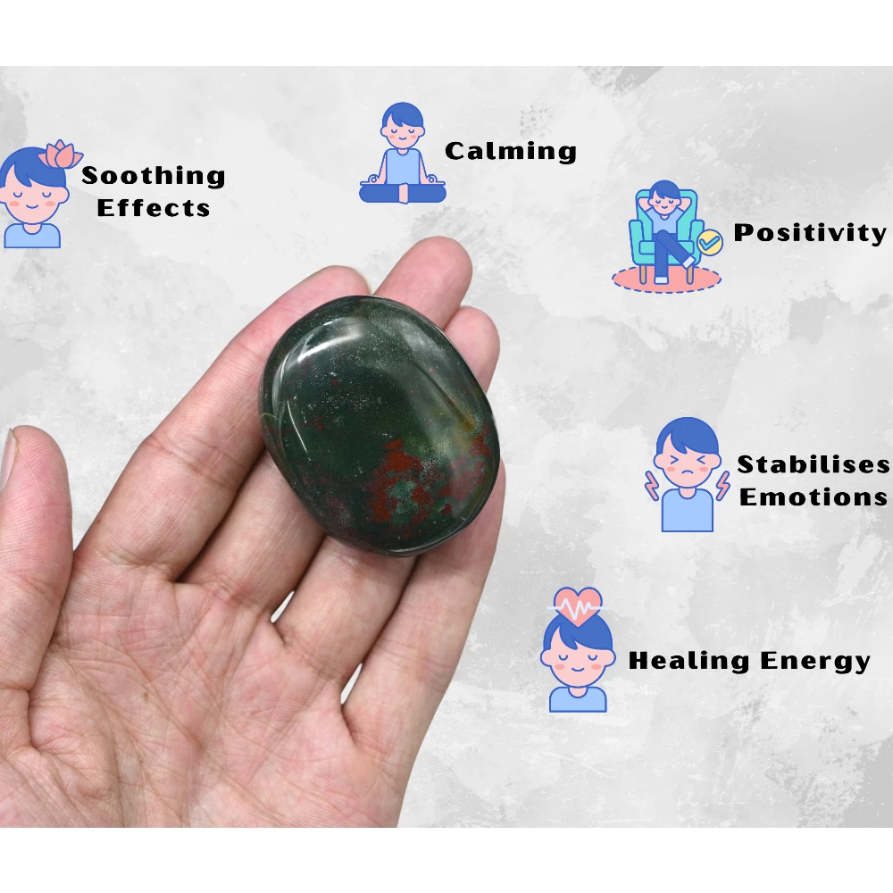 Bloodstone Palm Stone