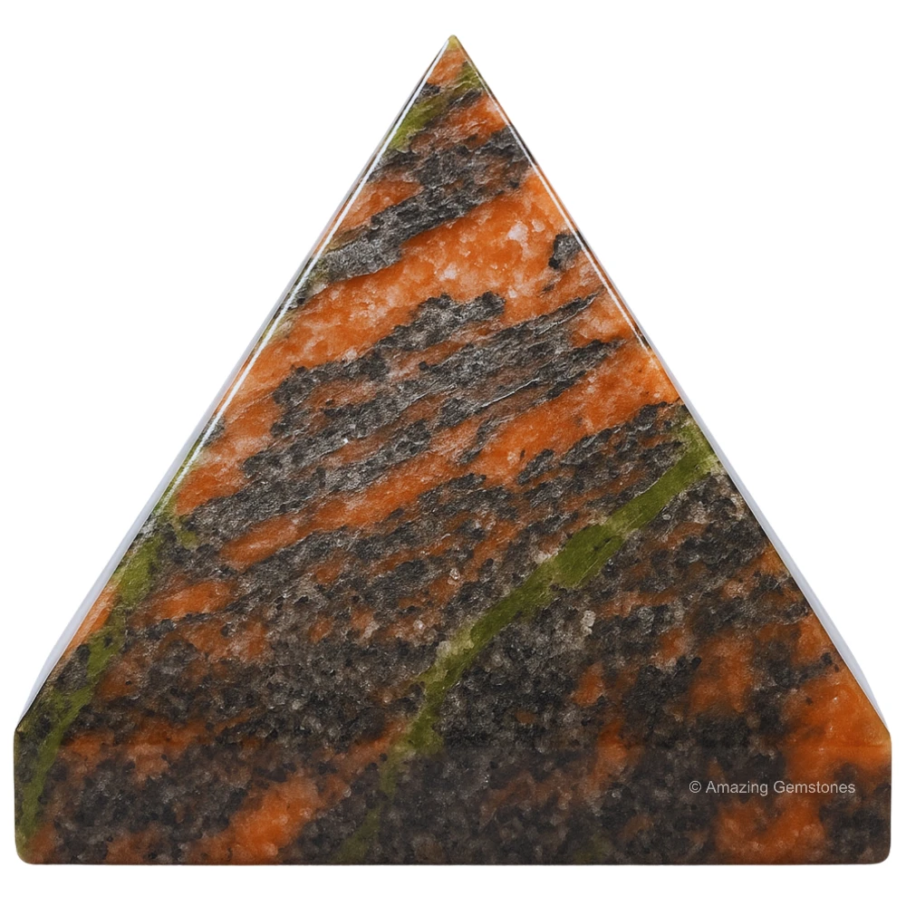 Unakite Pyramid (2 Inch)