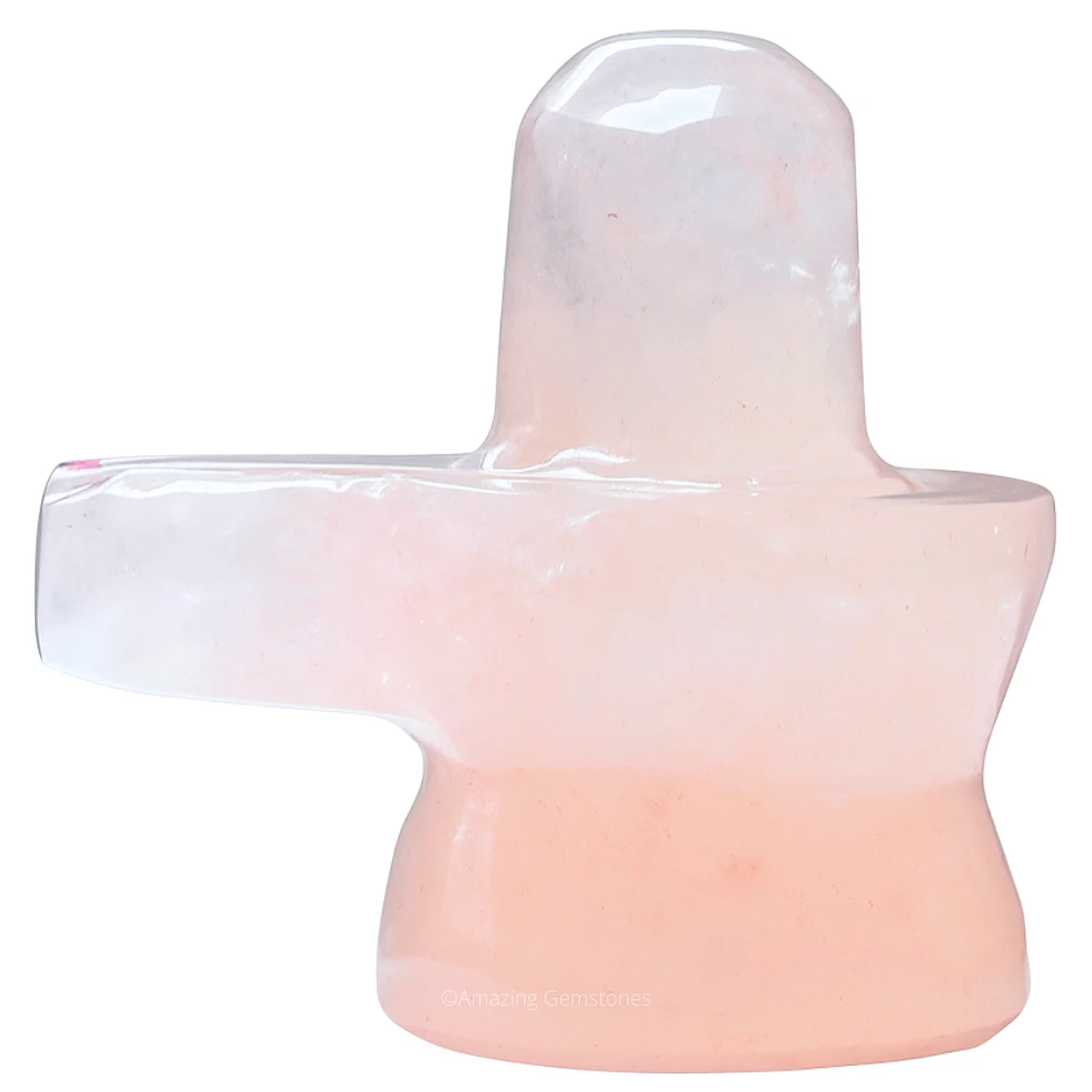 Rose Quartz Shivling