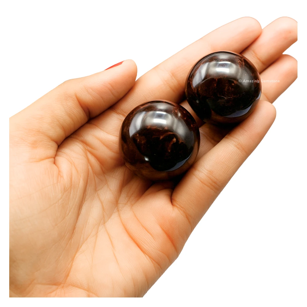 Garnet Sphere (1 Inch)