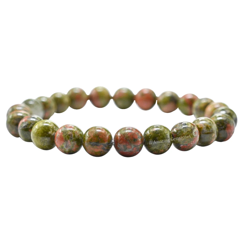Unakite Bracelet (Strechable)