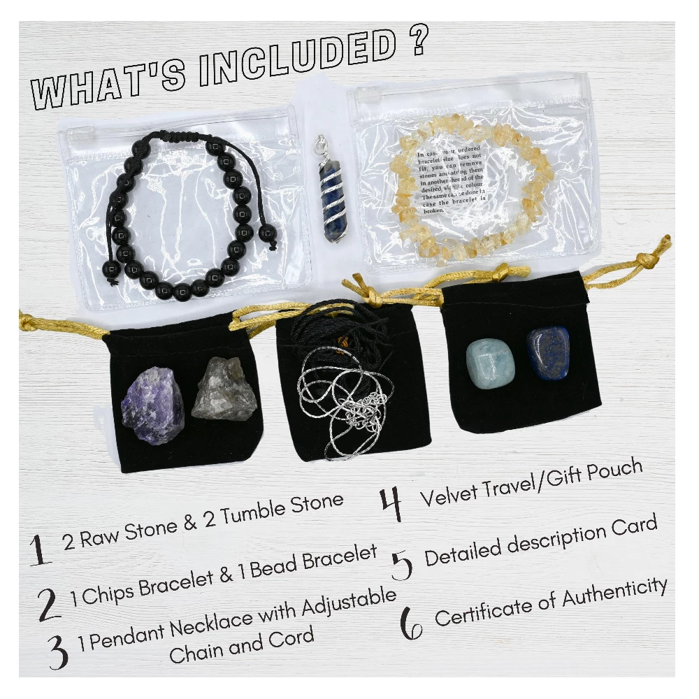 Crystals for Scorpio (Premium Set)