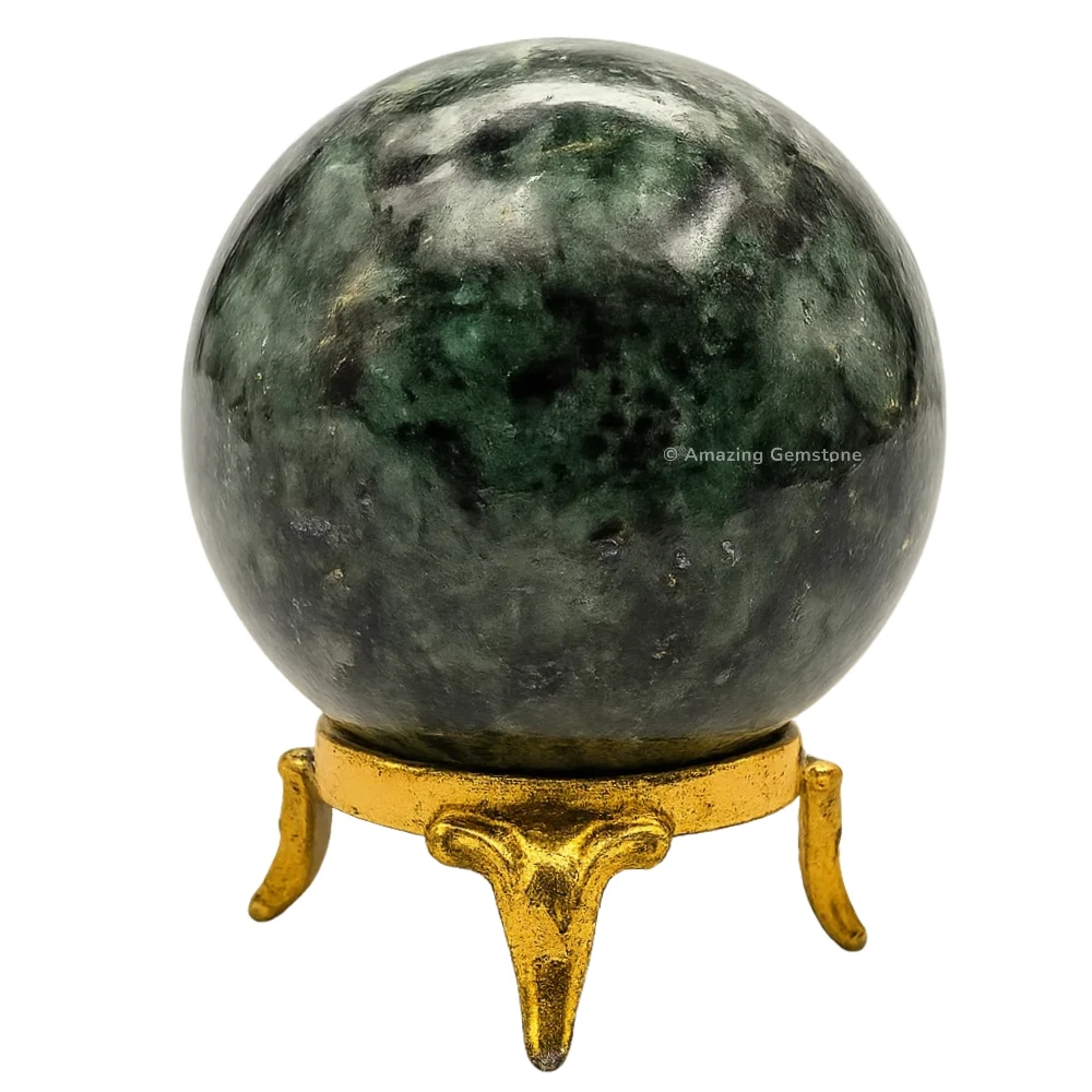 Green Jade Sphere (1.5 Inch)