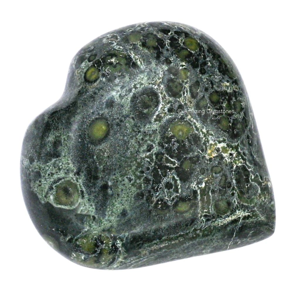 Kambaba Jasper Heart