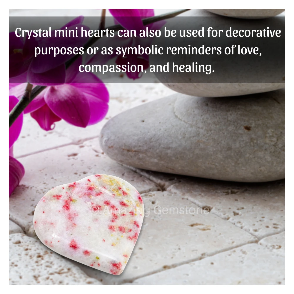 Cinnabarite Heart (Pack of 2)