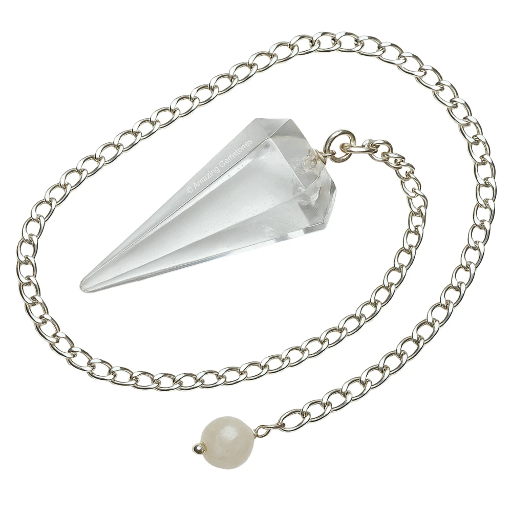 Clear Quartz Pendulum