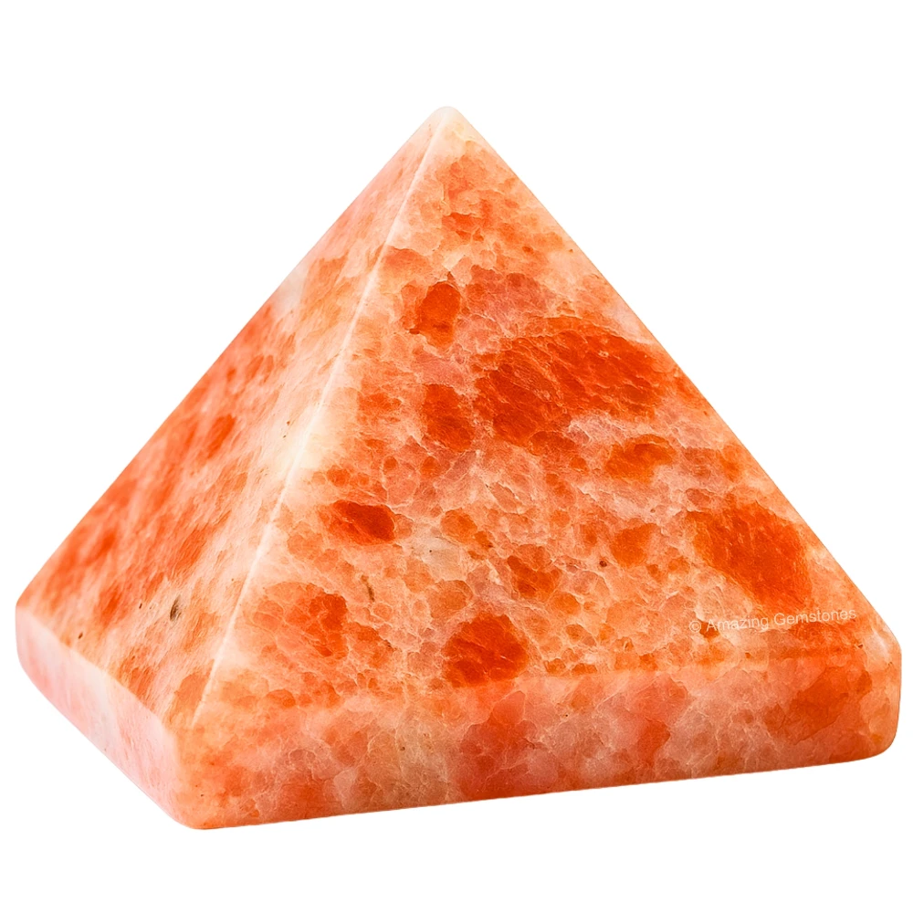 Sunstone Pyramid (1.5 Inch)